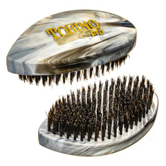 Torino Pro Curve bristle detail highlights premium boar bristles for better texture and scalp reach.