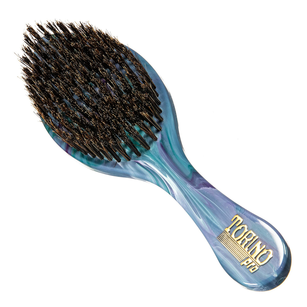 Torino Pro Curve Wave Brush 201 front view promotes smoother 360 waves with controlled brushing.