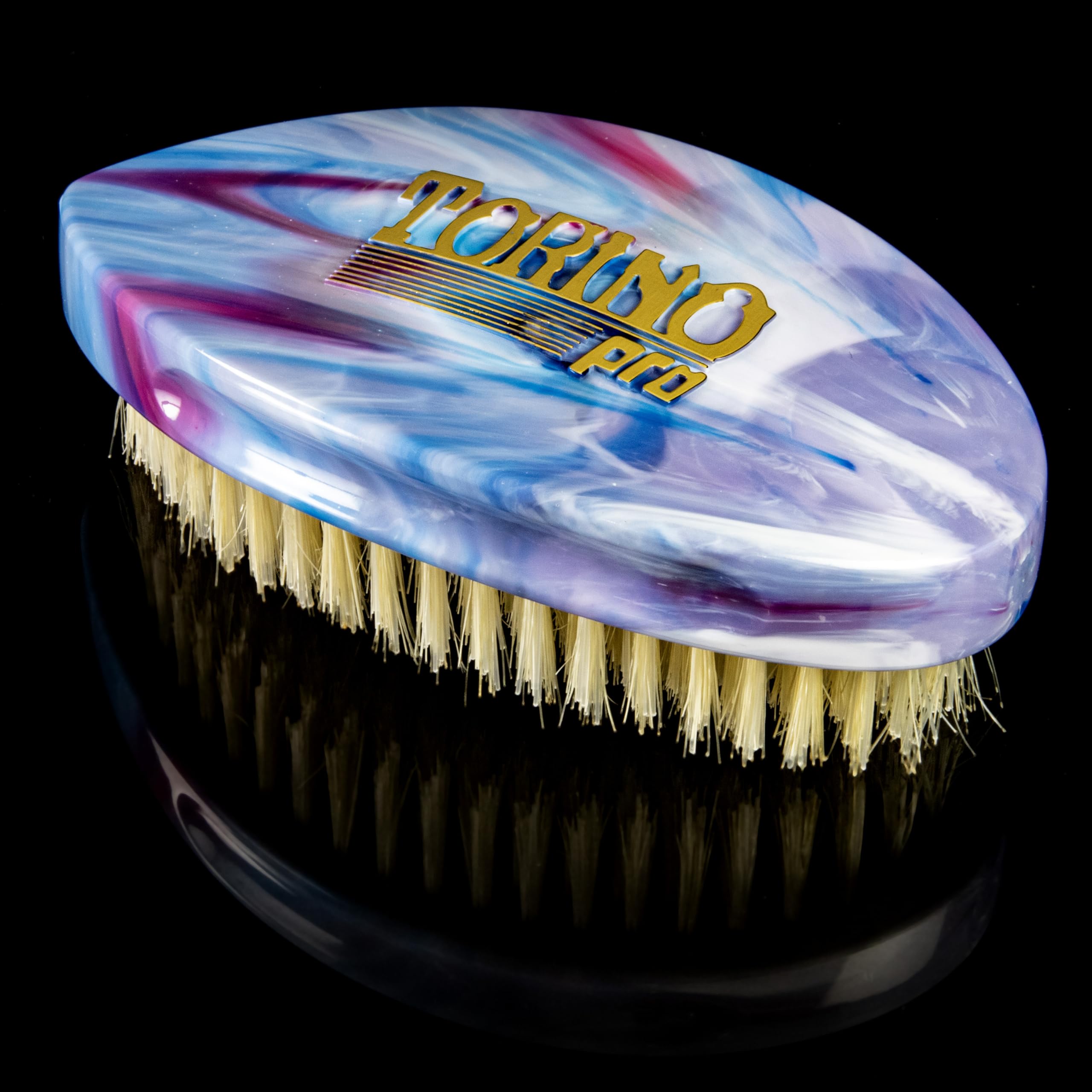 Torino Pro Curve Wave Brush #232 curved palm boosts even coverage across the scalp