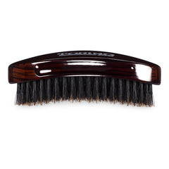 Torino Pro Wave Palm Brush #730 bristle detail shows 100% boar texture for smooth pulling.