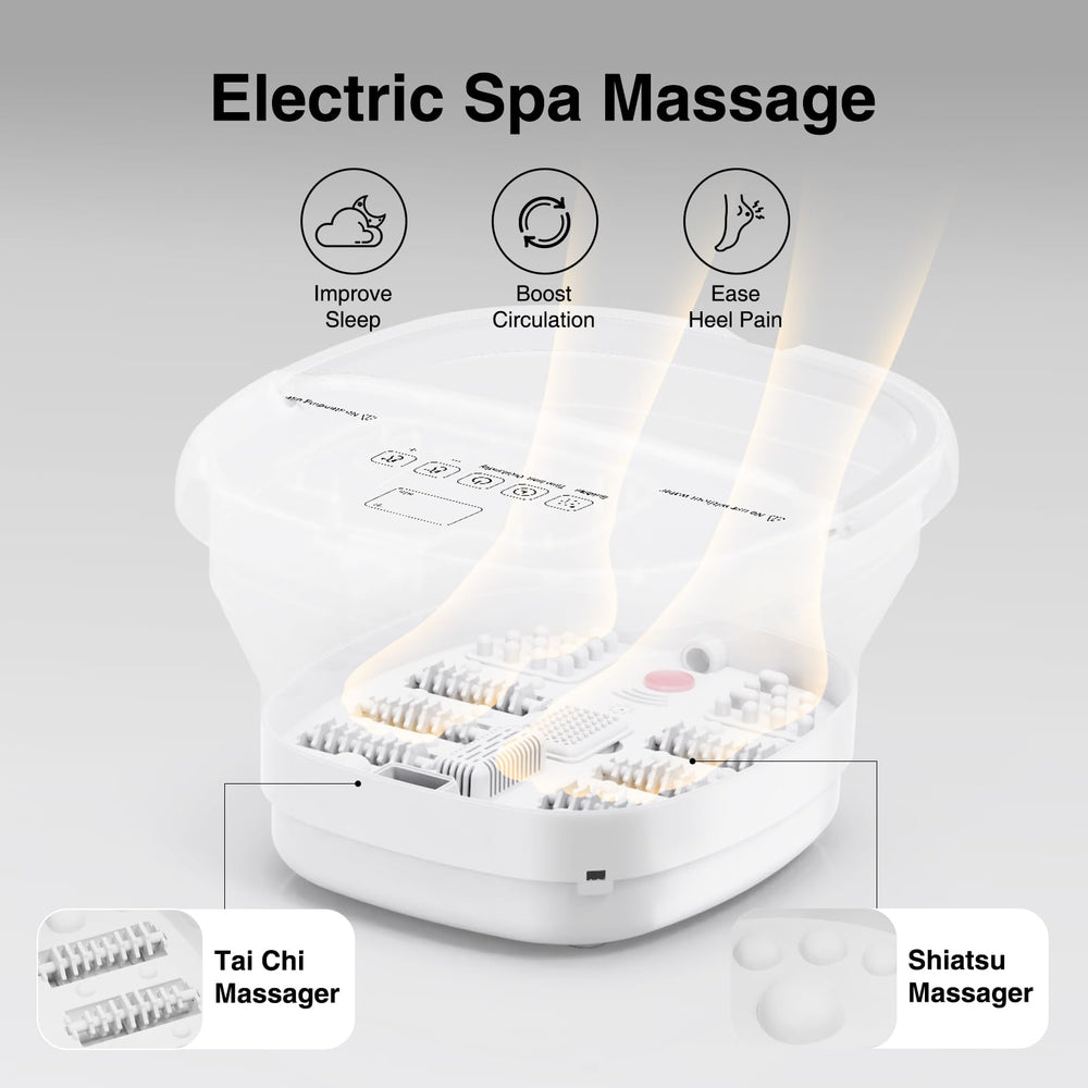 torktak pedicure foot spa remote control showing convenient session control