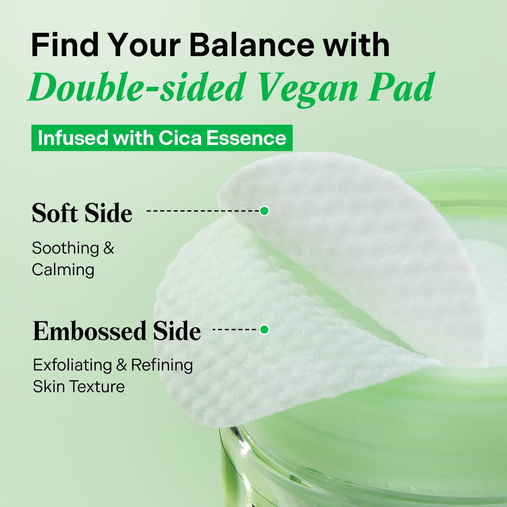 5D Cica Complex label on Torriden BALANCEFUL packaging signaling soothing ingredients