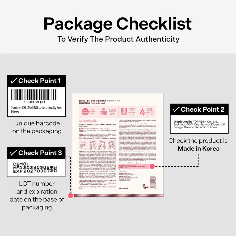 Torriden CELLMAZING clean beauty sustainability notes on recycled packaging