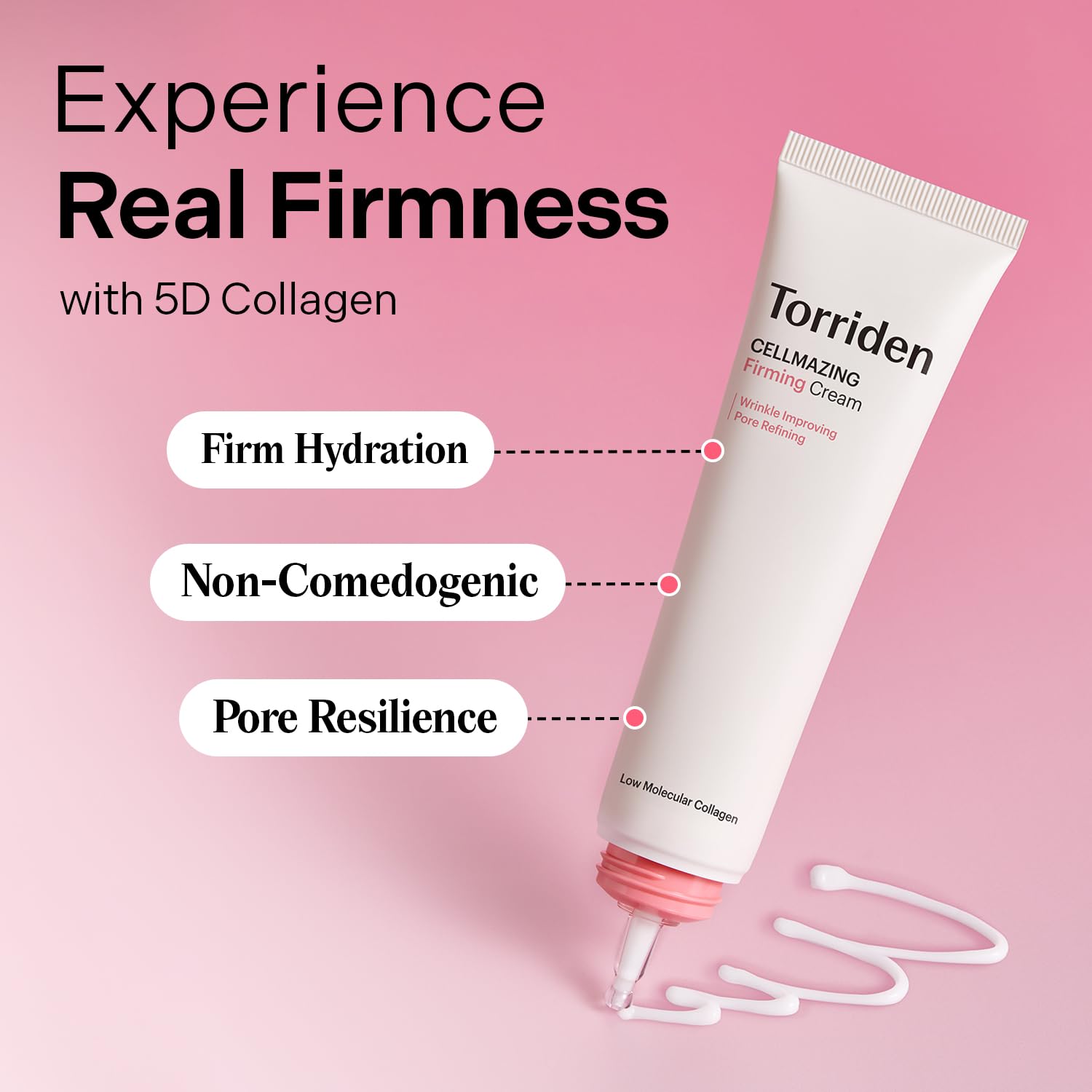 Torriden Cellmazing application swatch highlights creamy texture for daily use