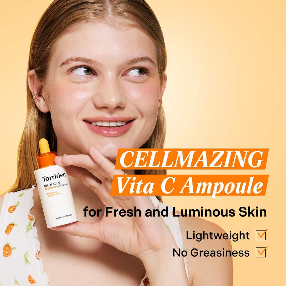 Torriden CELLMAZING triple-action clarity targets pores and texture.