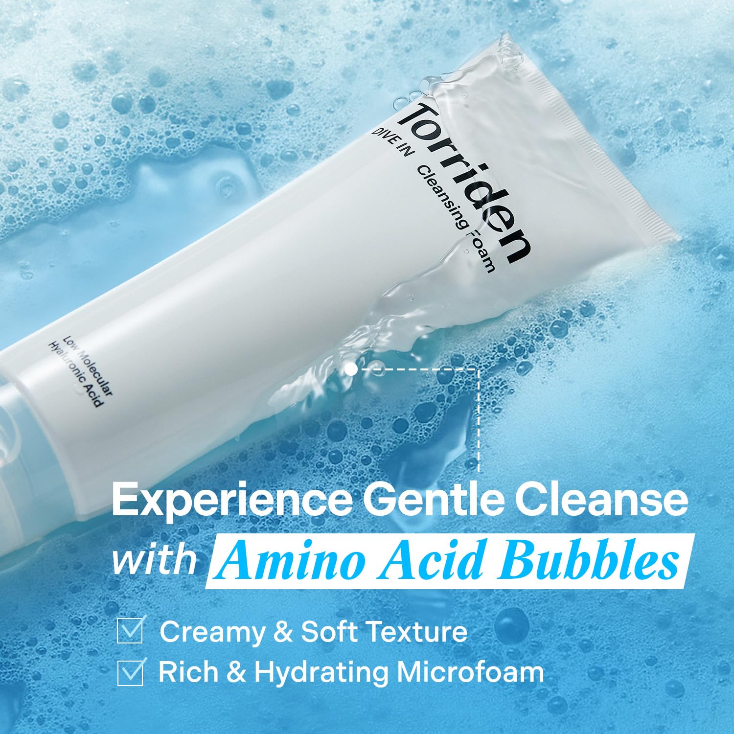 Torriden DIVE IN 8D Hyaluronic Acid visual highlighting deep hydration