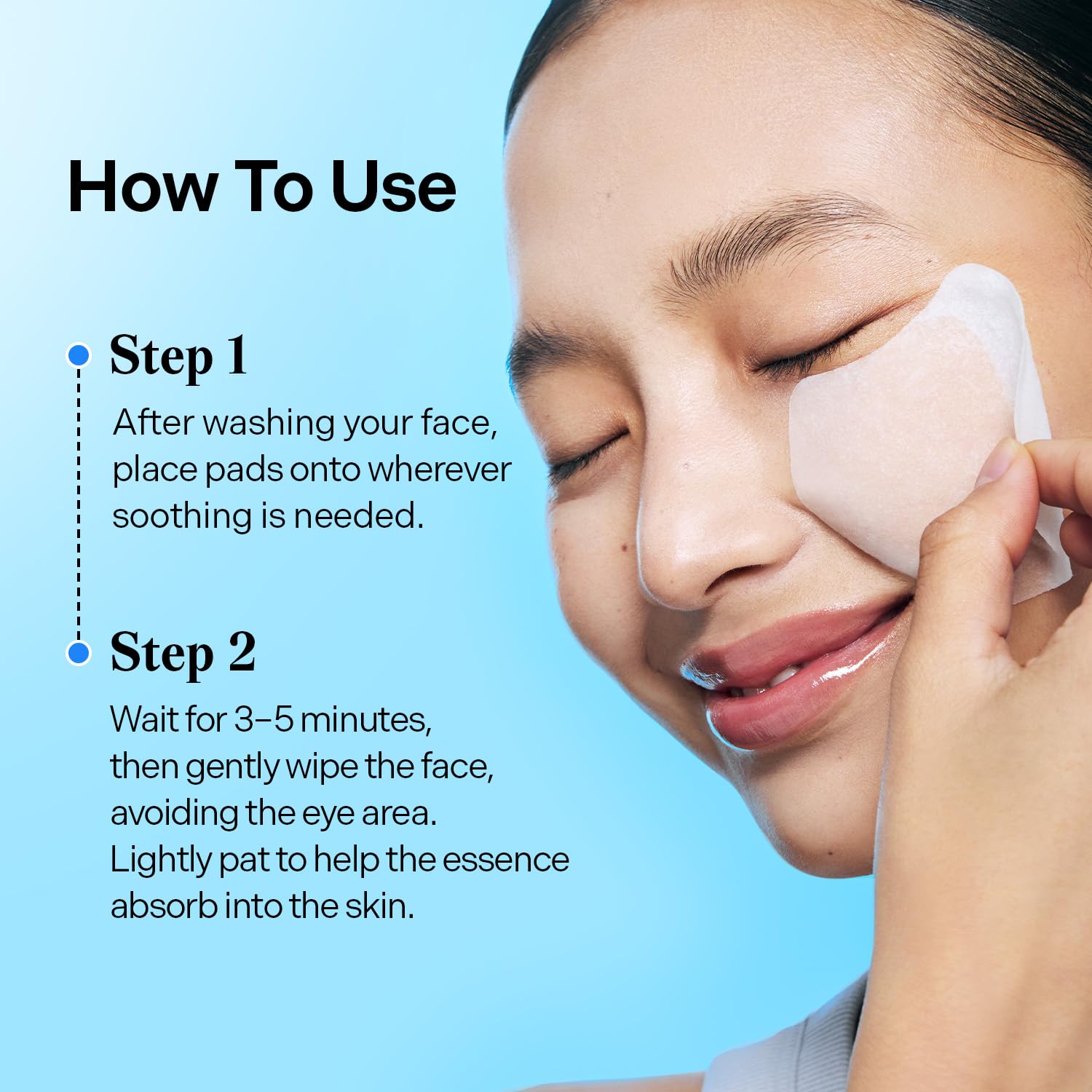 Torriden DIVE IN panthenol and allantoin focus for soothing care.