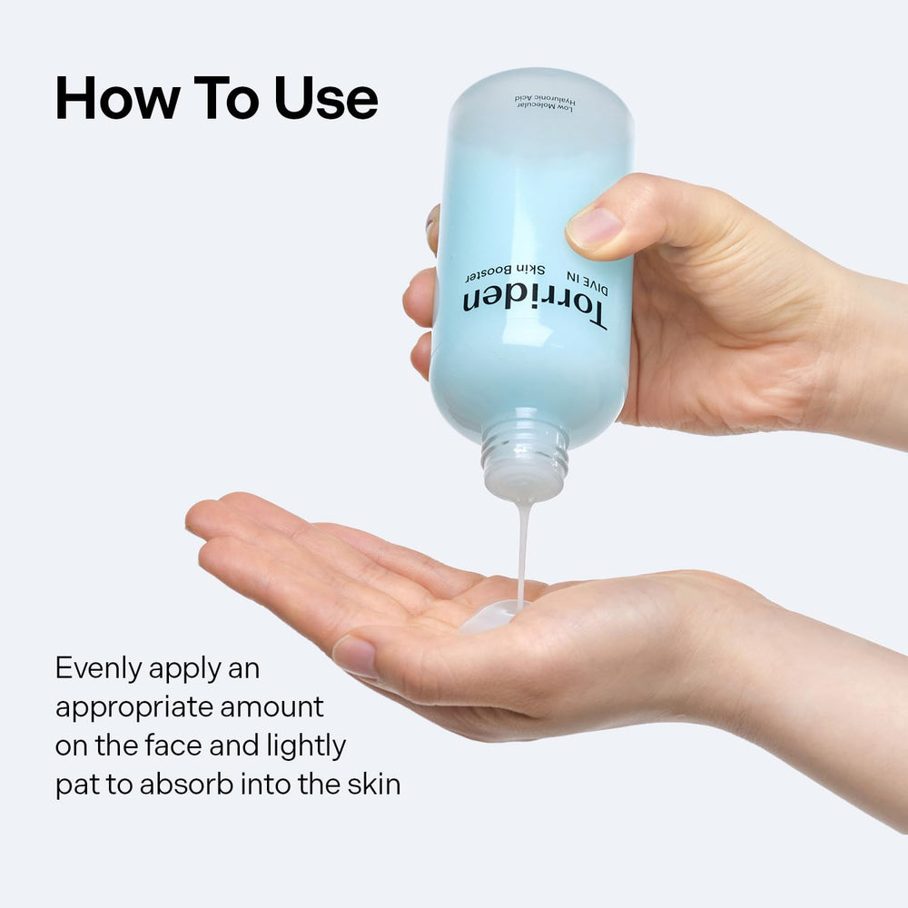 Sensitive skin visuals show suitability of Torriden DIVE IN Skin Booster for delicate skin