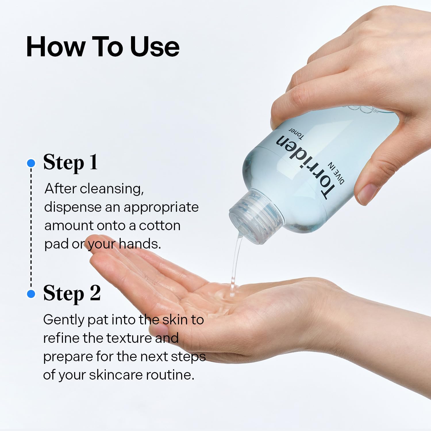Torriden Dive in Toner gentle formula suitable for sensitive skin