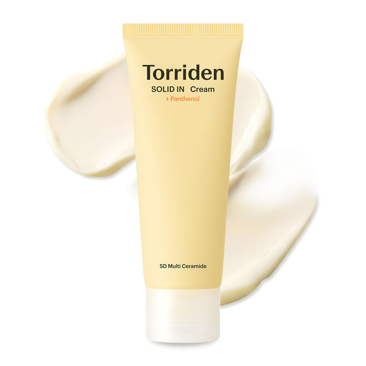 Torriden SOLID IN Ceramide Cream jar closeup highlighting hydration potential