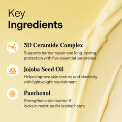 Torriden SOLID IN Ceramide Cream label indicates fragrance-free vegan formula
