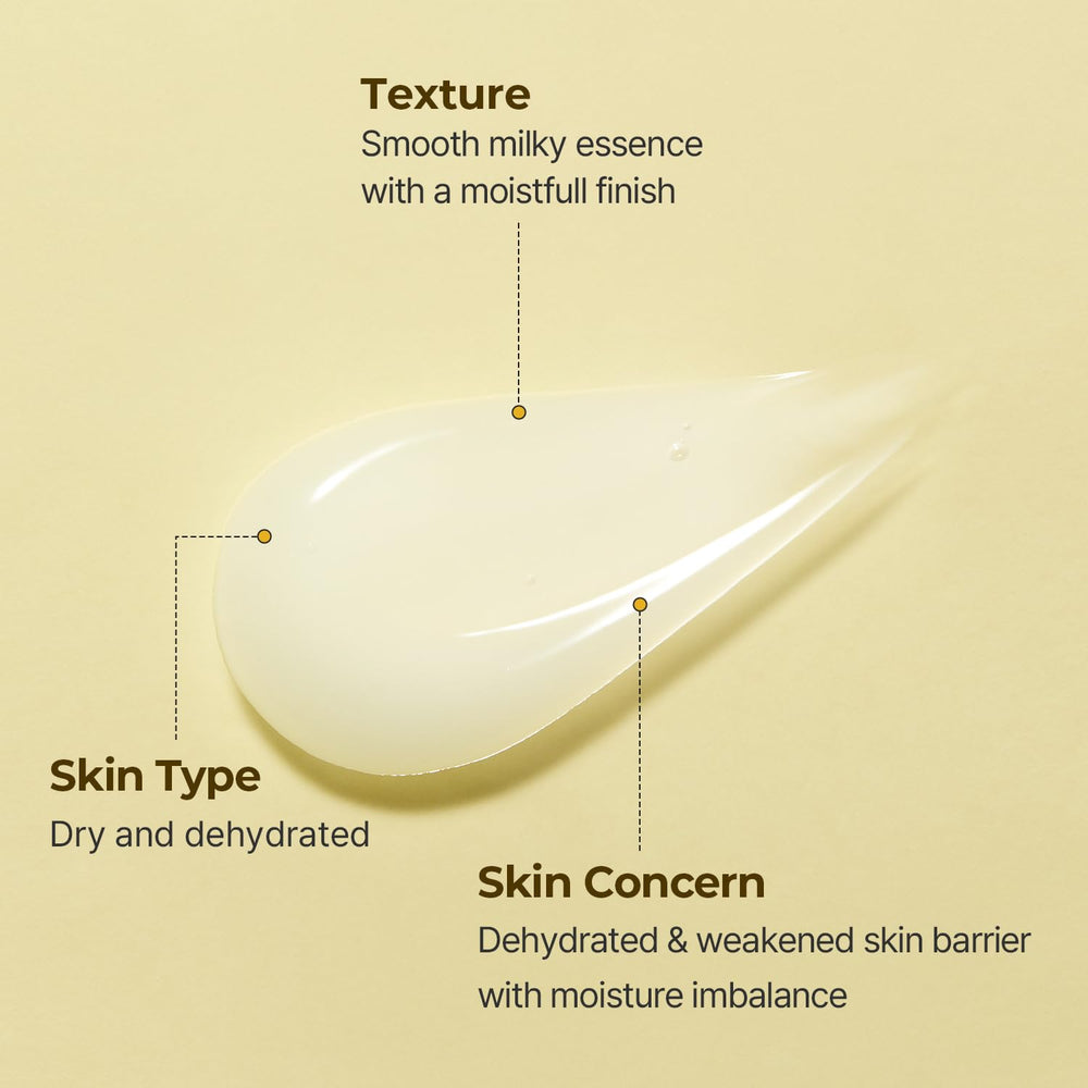 Torriden SOLID IN Ceramide Essence 5D Ceramide illustration emphasizes barrier support.