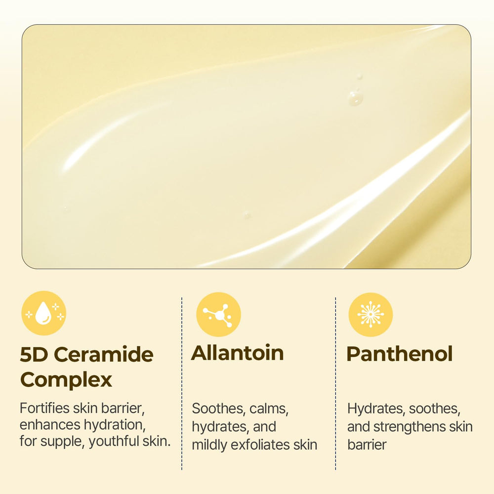Torriden SOLID IN Ceramide Essence after-application glow close-up.