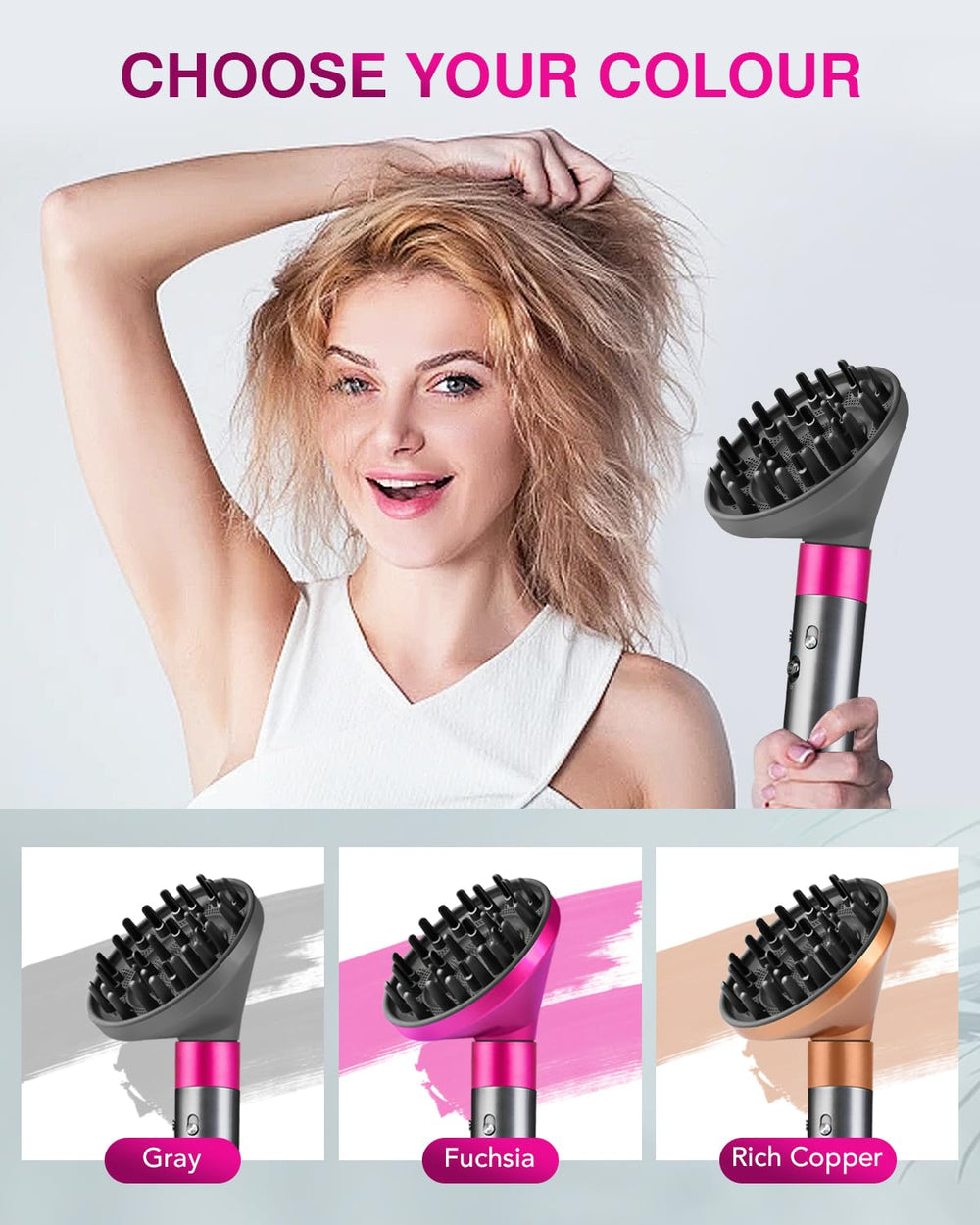 Tosage diffuser nozzle packaging shows included item for complete setup