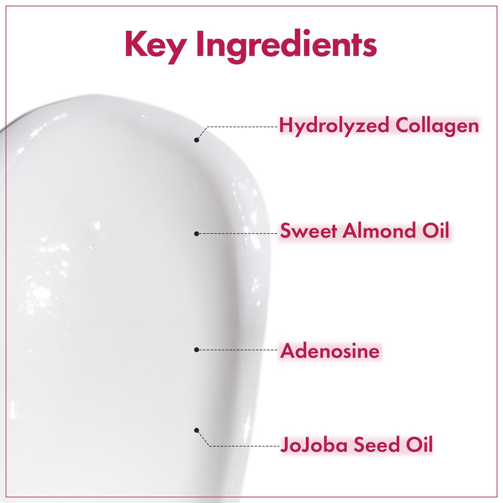 TOSOWOONG Collagen Necktox ingredients highlight hydrolyzed collagen and hyaluronic acid.