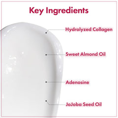 TOSOWOONG Collagen Necktox ingredients highlight hydrolyzed collagen and hyaluronic acid.