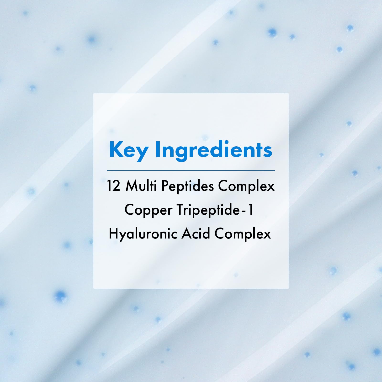 Tosowoong Copper Peptide 12 Cream jar label signaling premium 99% purity.