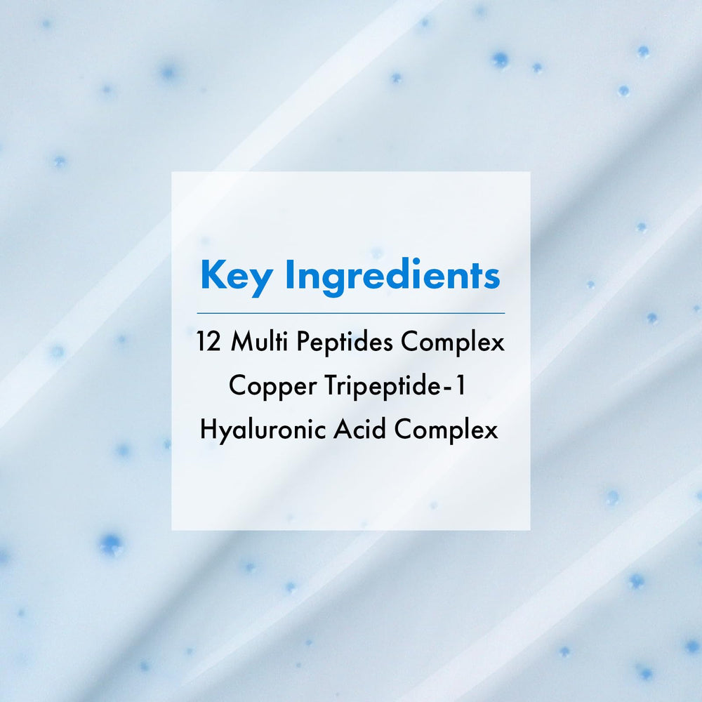 Tosowoong Copper Peptide 12 Cream jar label signaling premium 99% purity.