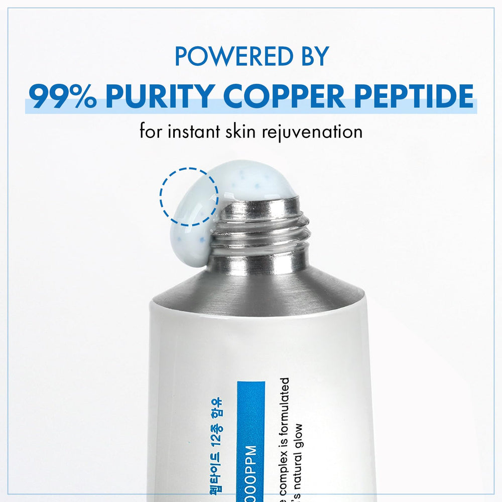 Tosowoong 50ml packaging highlights multi-peptide anti-aging formula.