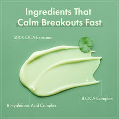 TOSOWOONG Exosome CICA Face Cream night routine application for overnight calm