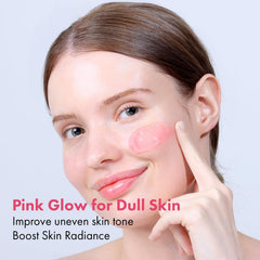 TOSOWOONG PDRN Jelly Cream texture close-up highlights luminous, even-toned complexion.