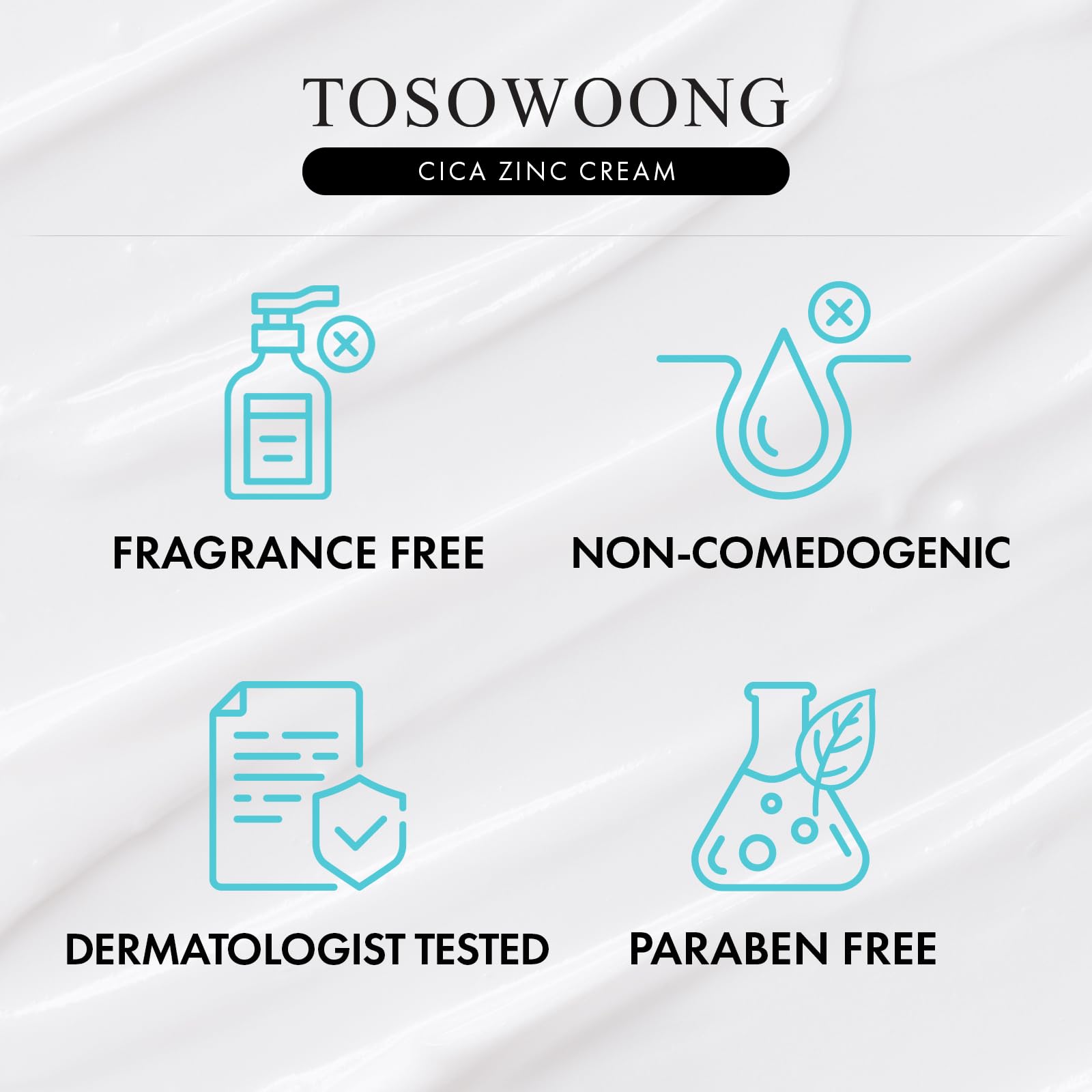 TOSOWOONG SOS Repair packaging box — premium Korean skincare packaging for gifting or travel.