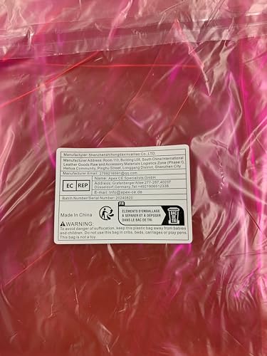 TotePrint hot pink star bag arrives brand-new and ready to use.