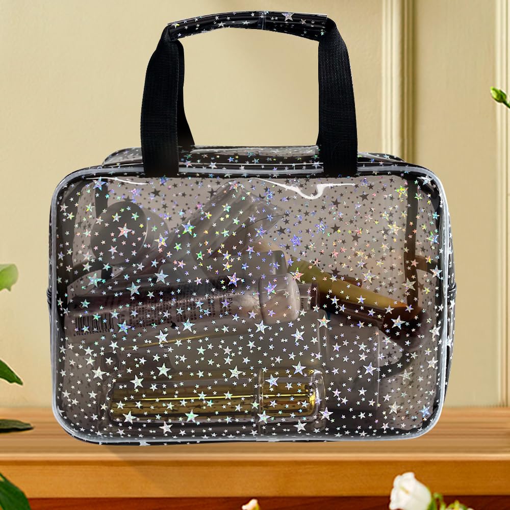 TotePrint cosmetic bag zipper close-up showing secure, smooth access