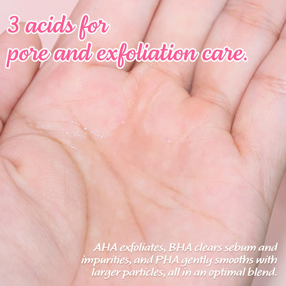 Touch in Sol No Poreblem toner on cotton pad—face prepping for makeup.