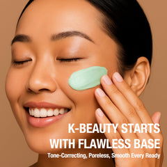 Touch in Sol Centella Asiatica ingredient close-up highlights green-energy formula.