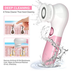 TOUCHBeauty Silicone Head provides gentle cleaning for sensitive skin.