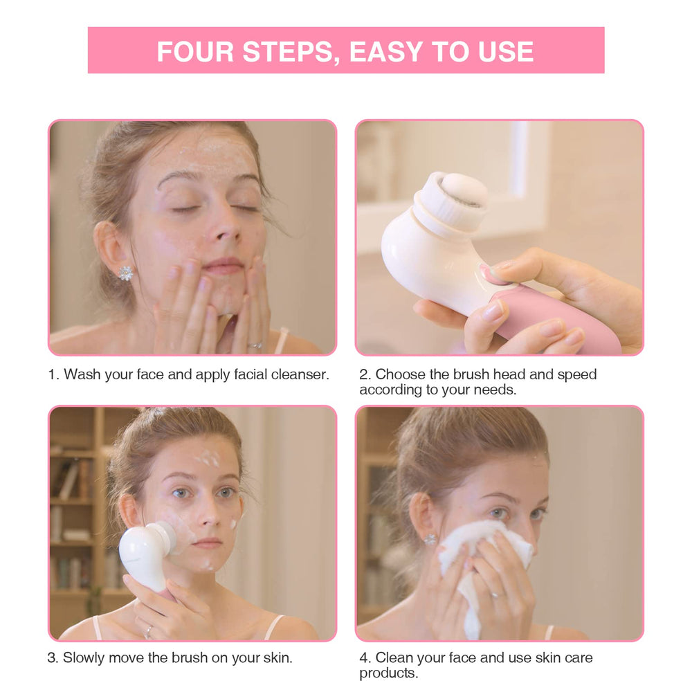 TOUCHBeauty Water-Resistant Handle enables safe bathroom use.