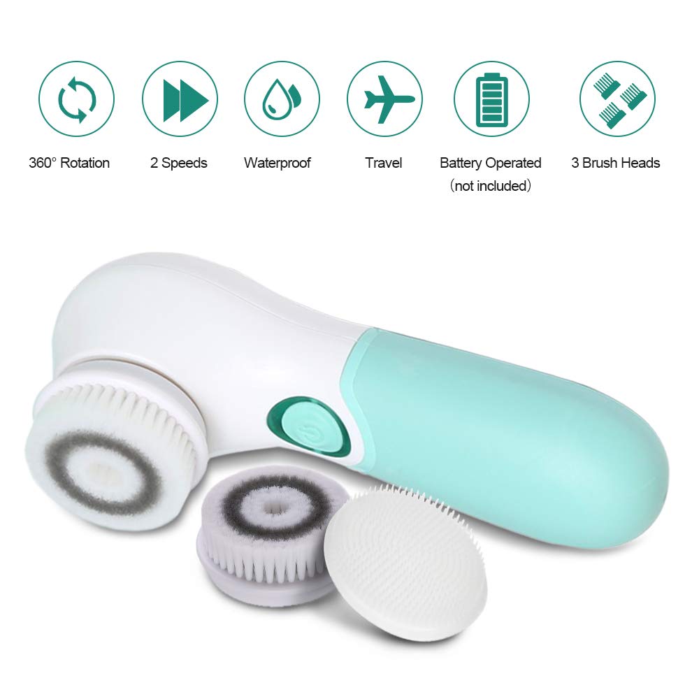 TOUCHBeauty two-speed control demonstrates gentle to intensive cleansing for different skin needs