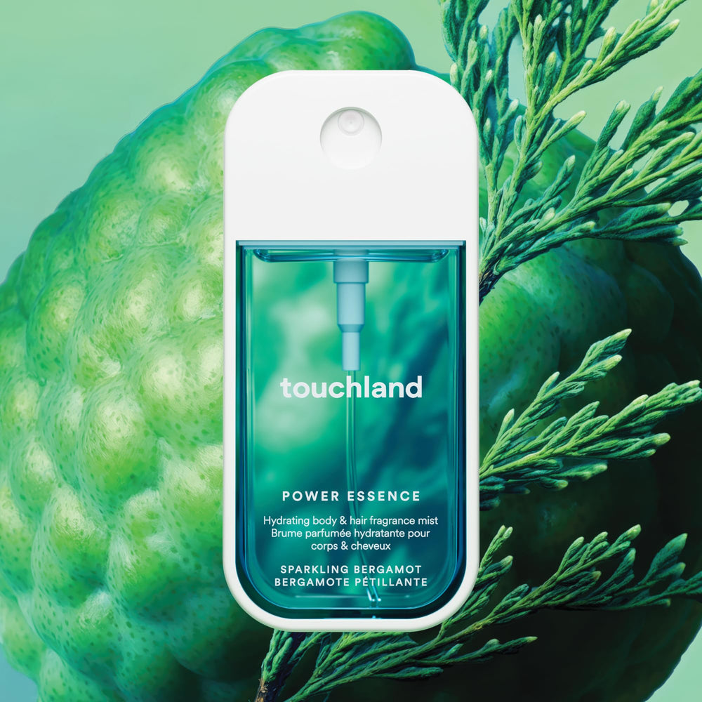 Touchland capless travel-size 2oz bottle for easy carry