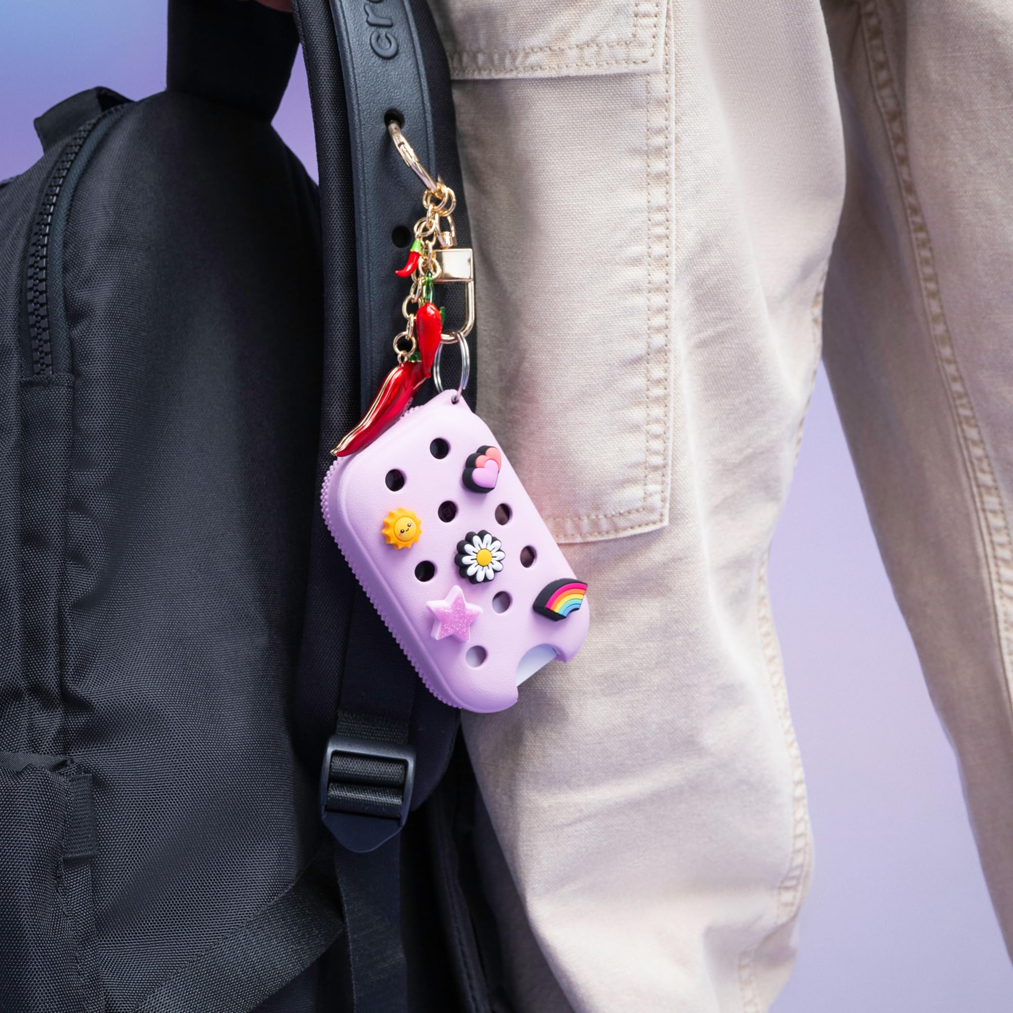 Touchland Crocs Mist Case Sugarpop Pink and colorways for mood coordination