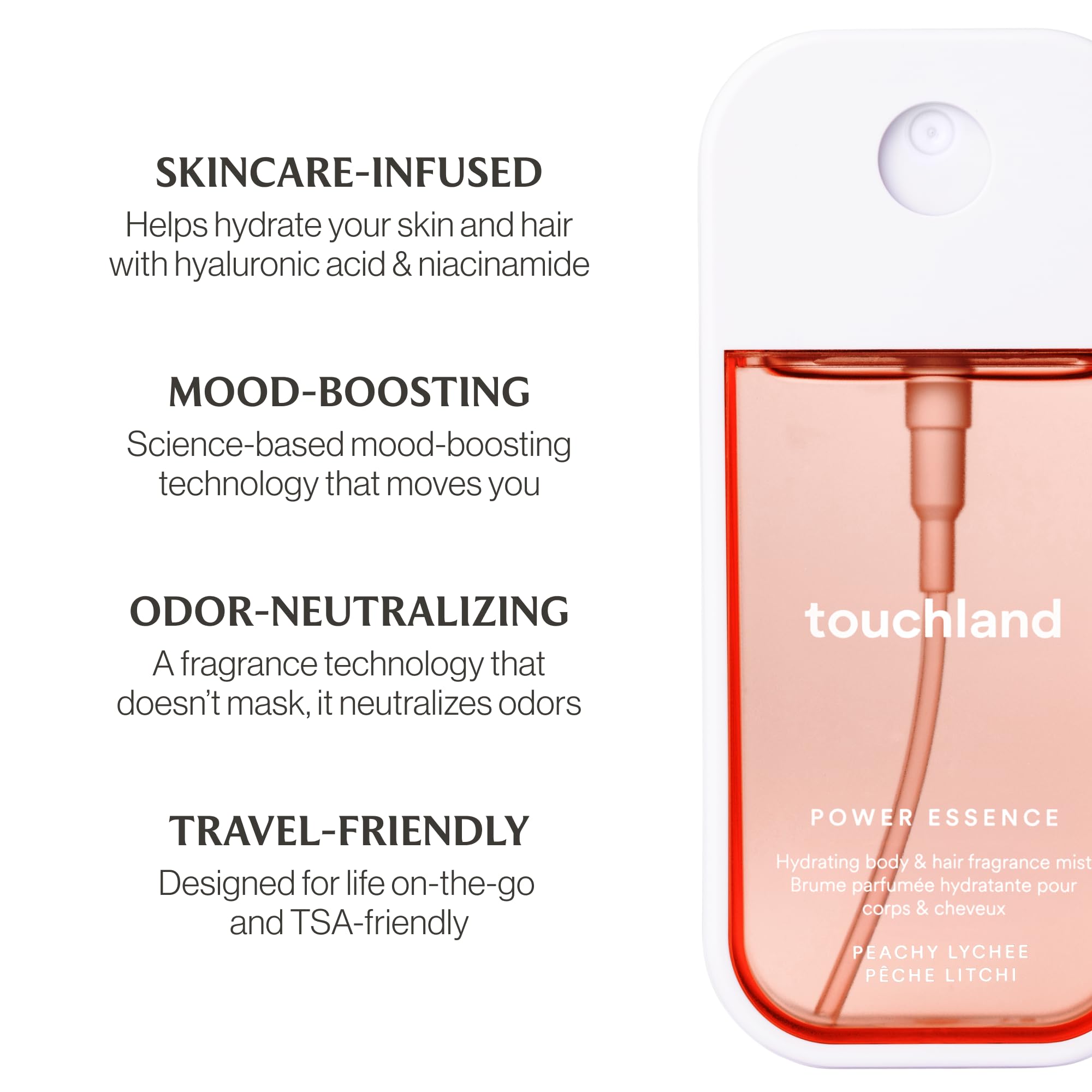 Touchland Fruity Crush in bag ready for instant refreshment