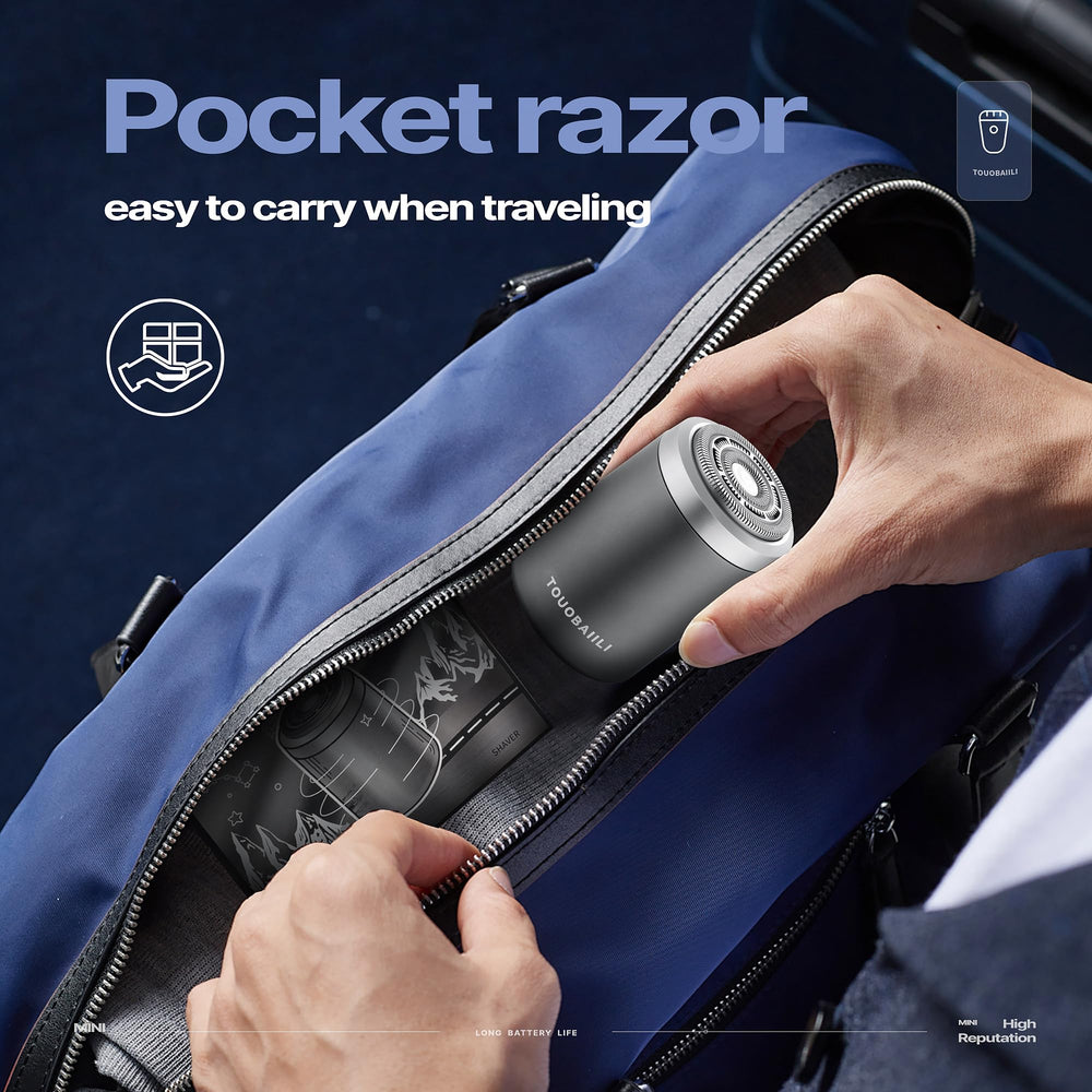 Touobaiili ergonomic angle helps glide across jaw and neck contours.