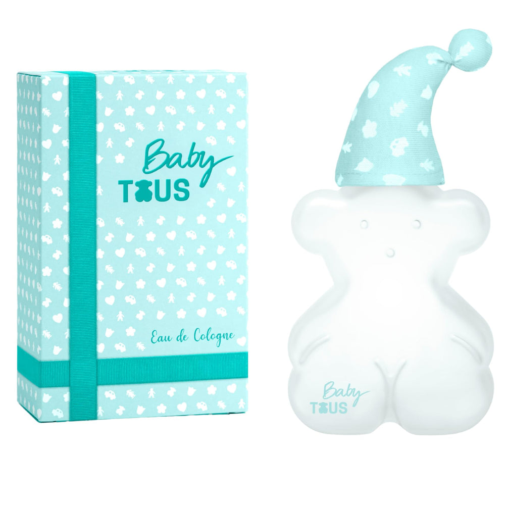 TOUS Baby Cologne bottle front view, gentle unisex fragrance for everyday wear