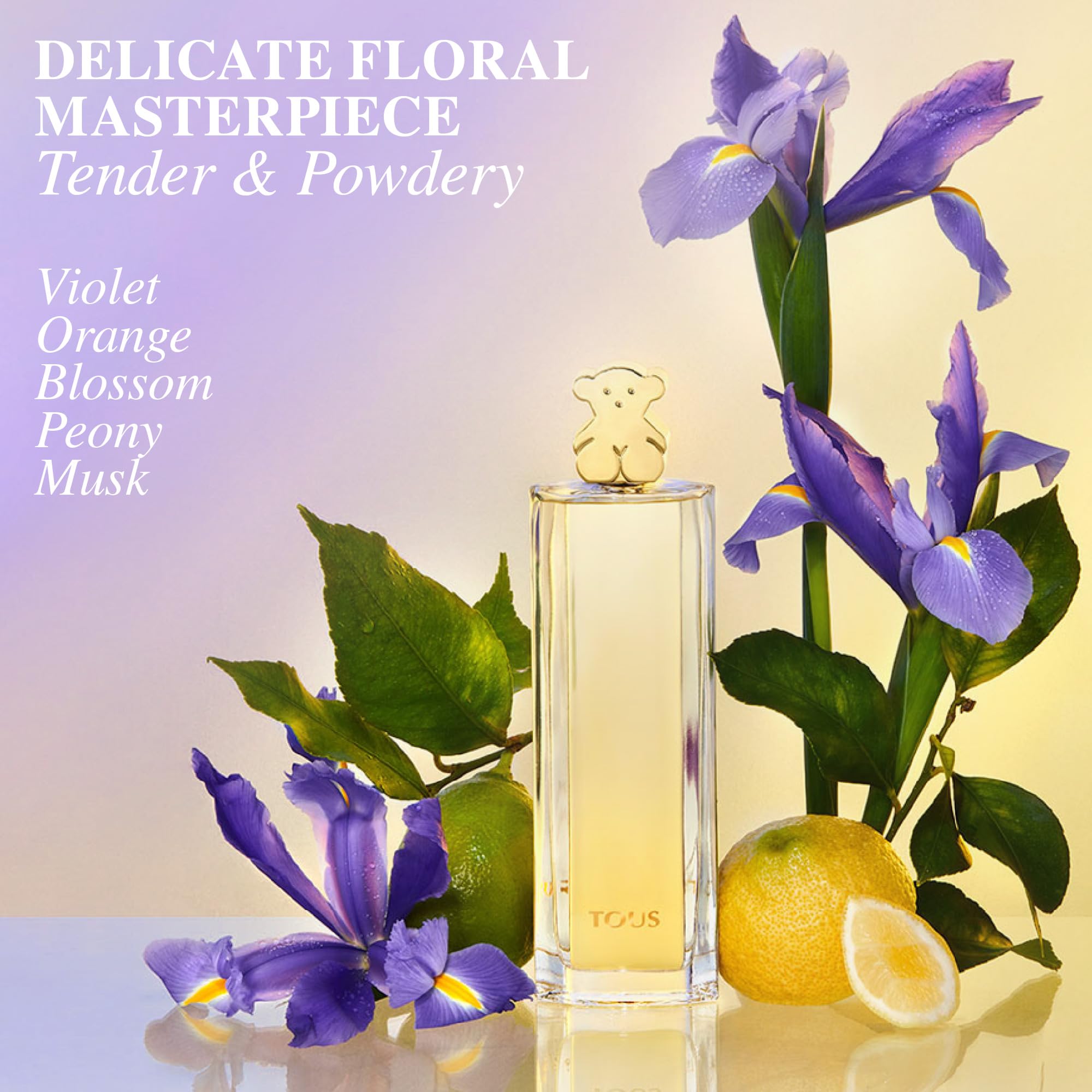 TOUS wrapped gift-ready box highlighting premium fragrance experience