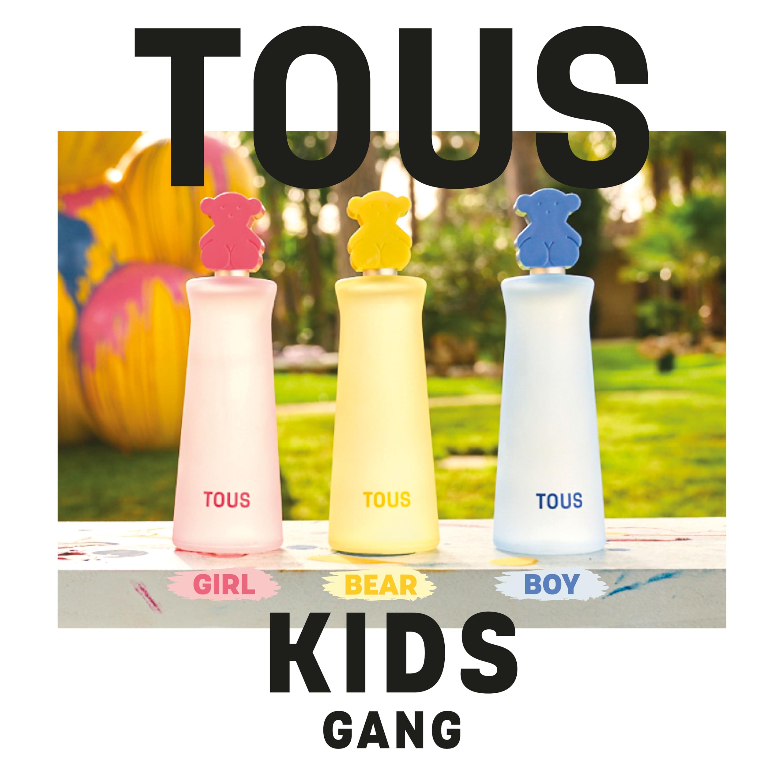 TOUS Eau de Toilette kids-use-joy image shows cheerful child enjoying light fragrance.
