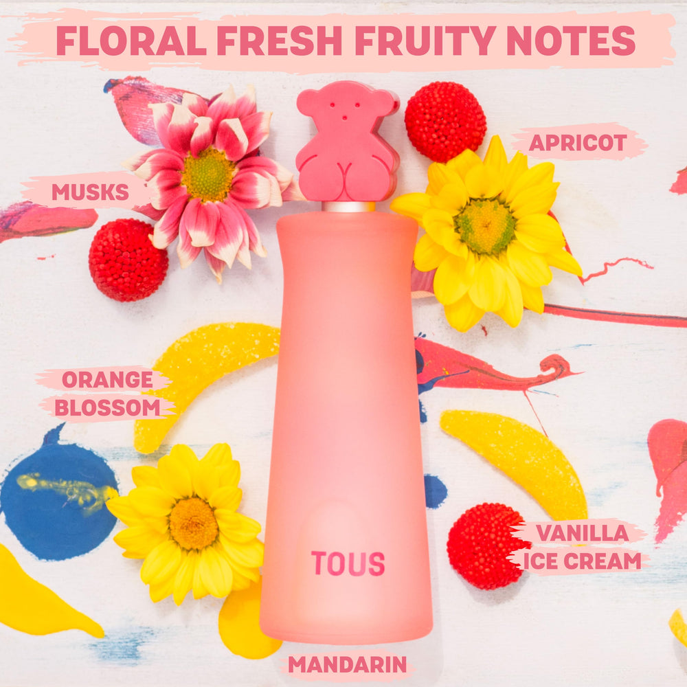 TOUS Kids Girl EDT note coconut water adds refreshing brightness for spring days.