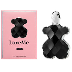 TOUS Love Me Onyx Parfum bottle exudes daily-wear elegance