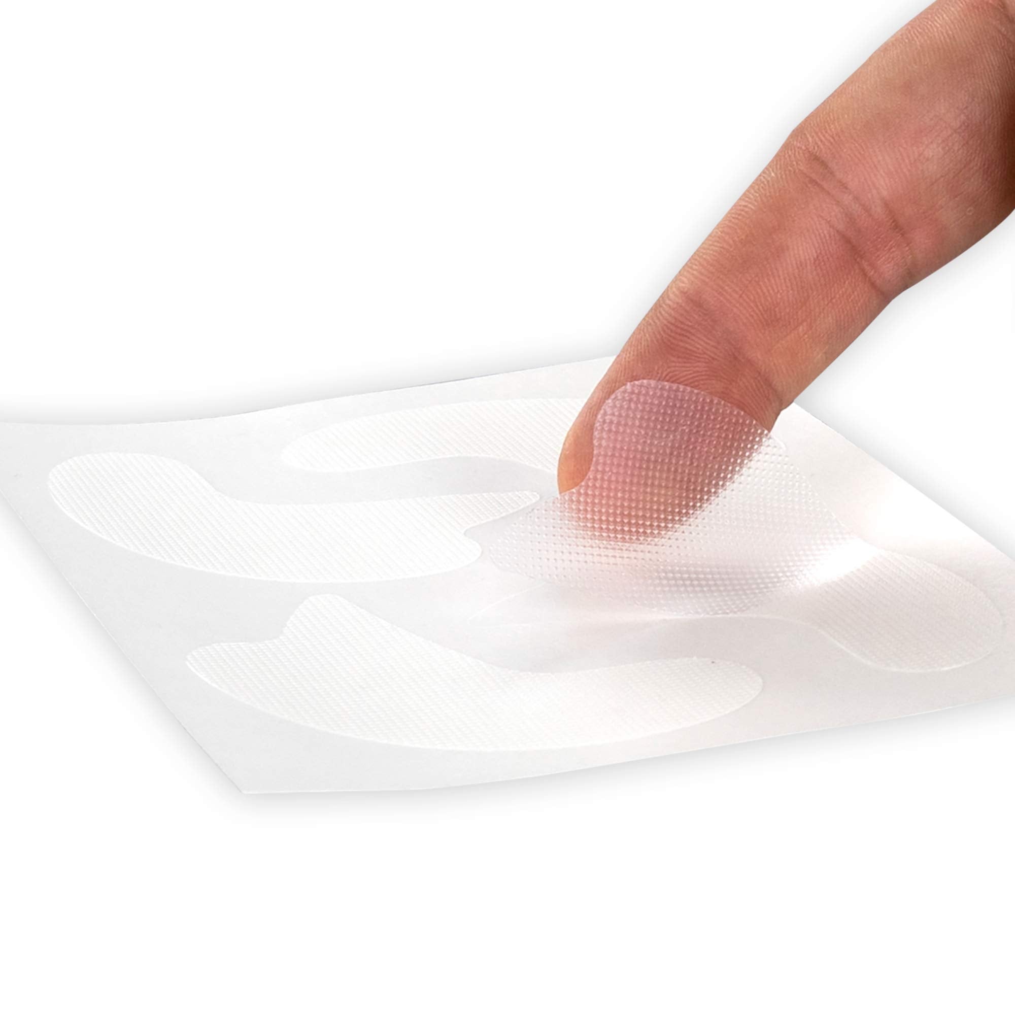 Transparent appearance blends with skin for discreet daily wear.