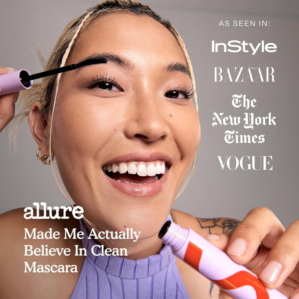 Tower 28 Mascara humidity-proof formula helps lashes stay defined in damp conditions.