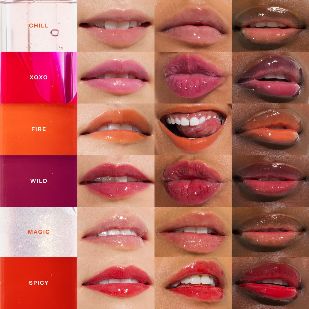 Tower 28 ShineOn Lip Jelly OAT moisturized lips after application