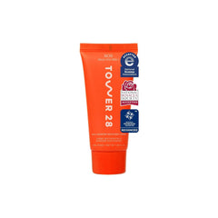 Tower 28 SOS daily skin barrier cream jar for barrier support and hydration.