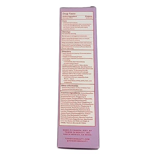 Tower 28 SunnyDays application steps image demonstrating daily SPF and makeup prep routine