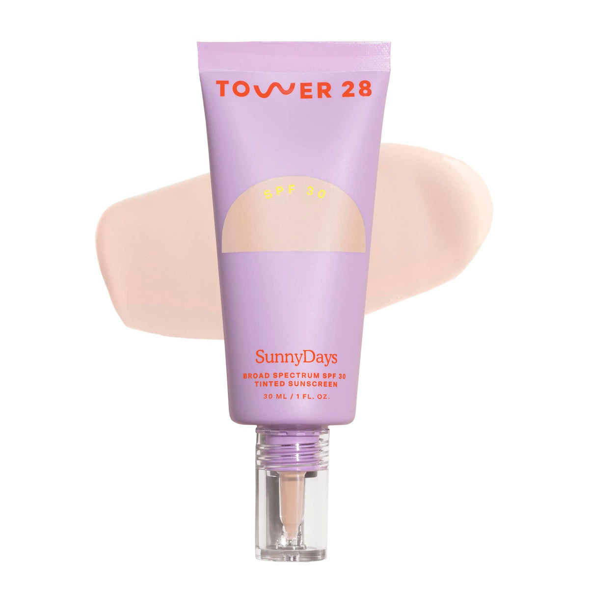 Tower 28 SunnyDays SPF 30 bottle for daily mineral protection.