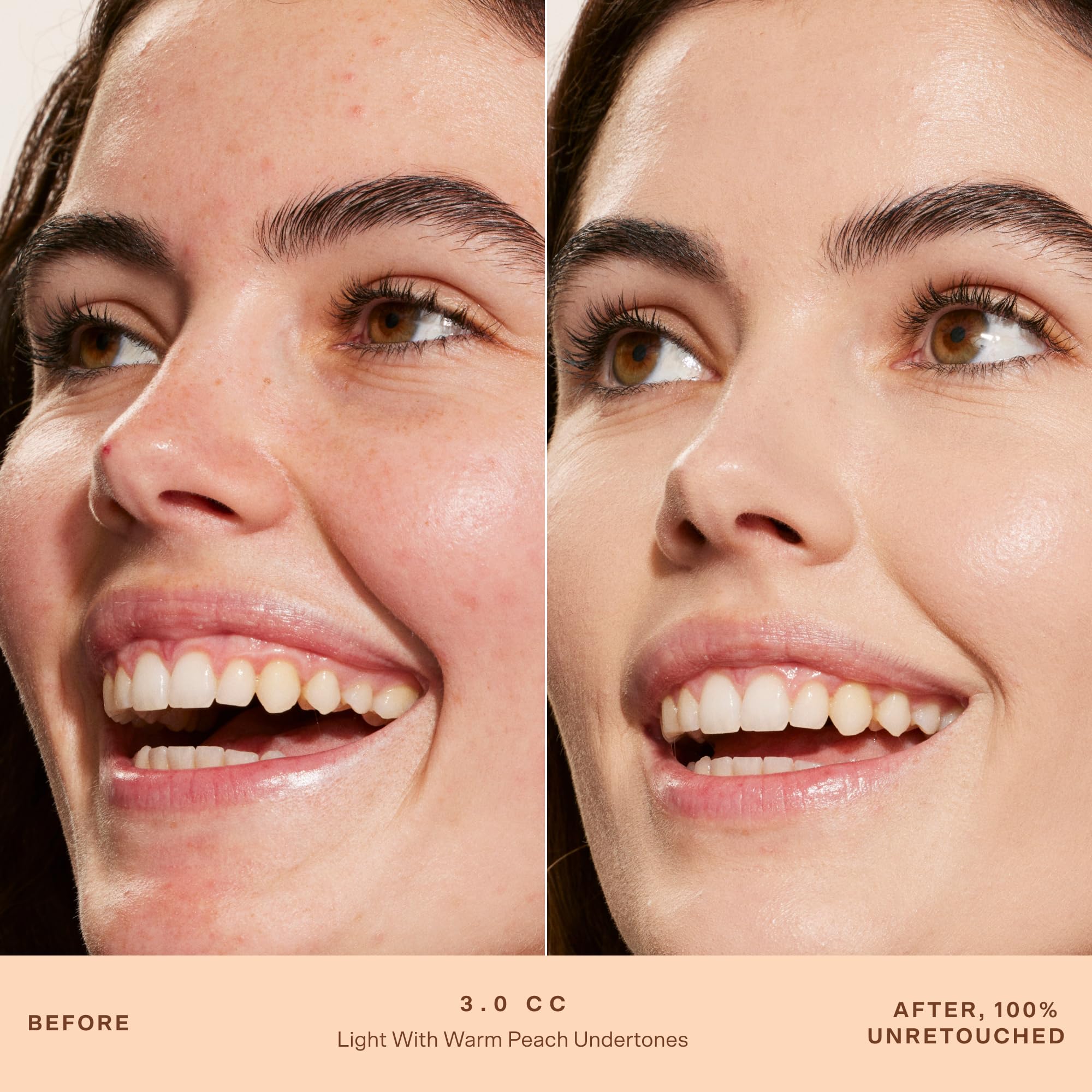 Tower 28 Swipe Serum Concealer swatches 3.0 show warm fair undertone