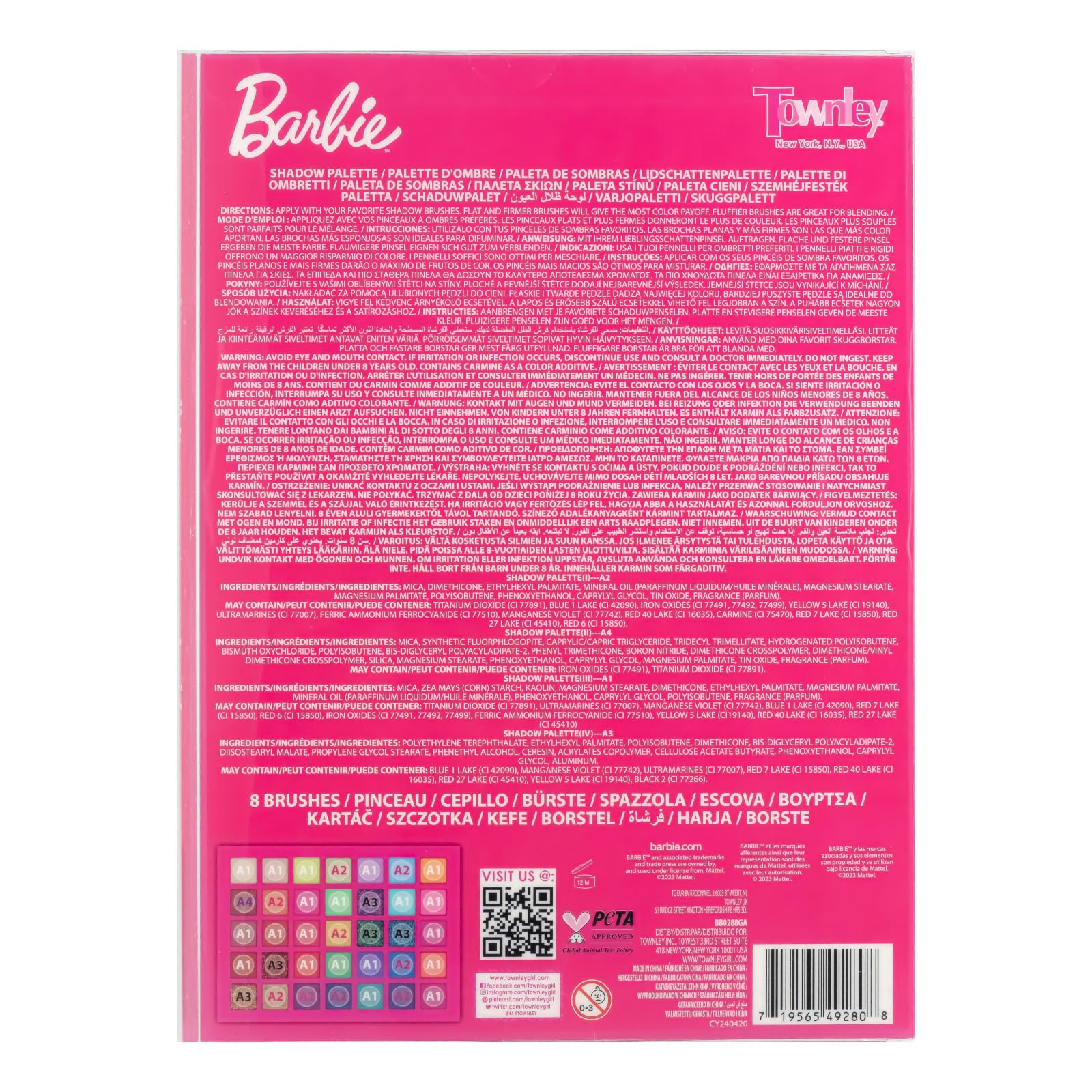 Townley Girl Barbie gift-packaging idea perfect for birthdays or holiday surprises.